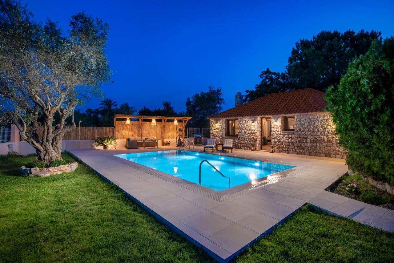 Pastida Filerolia Stone Houseヴィラ エクステリア 写真